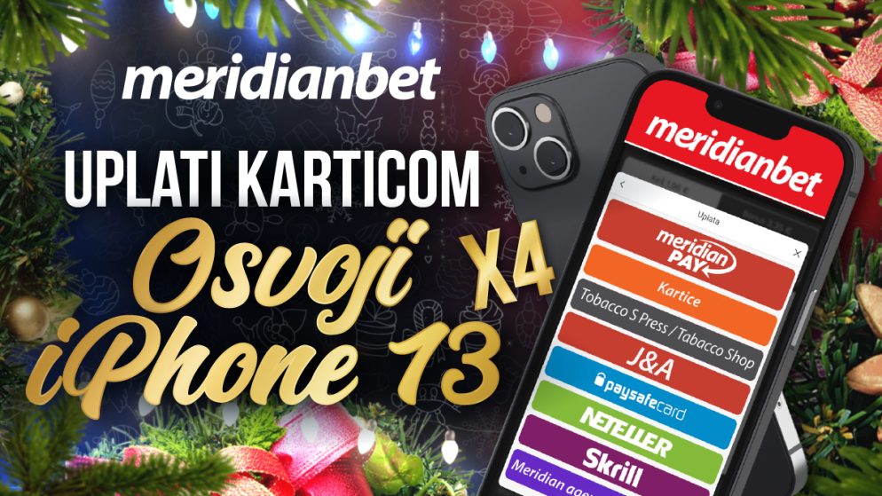 UPLATI PUTEM KARTICE I OSVOJI  IPHONE 13!