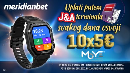 UPLATI PUTEM J&A TERMINALA I SVAKOG DANA OSVOJI BONUS!