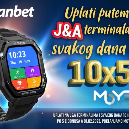 UPLATI PUTEM J&A TERMINALA I SVAKOG DANA OSVOJI BONUS!
