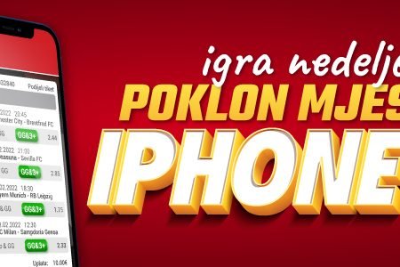 Igra nedelje, poklon mjeseca IPHONE 12!